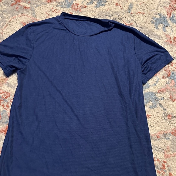 Blue Crew Neck T-Shirt - Picture 1 of 3